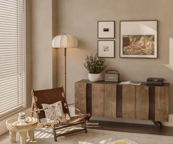 Japanese Style Lounge Chair-ID:460160026