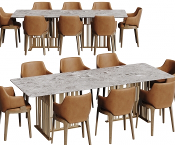 Modern Dining Table And Chairs-ID:502748012