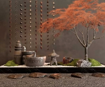 Japanese Style Plant Landscaping-ID:459020138