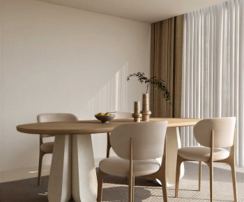 Modern Dining Table And Chairs-ID:229774955