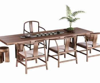 New Chinese Style Tea Tables And Chairs-ID:574872978