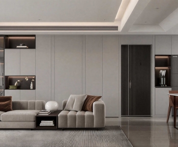 Modern A Living Room-ID:775352009