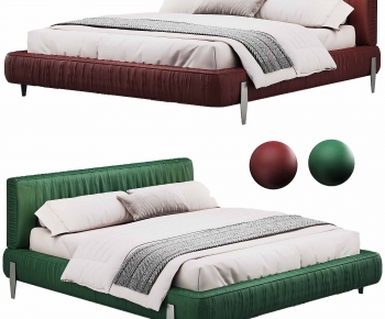 Modern Double Bed-ID:694608938