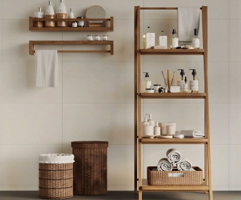 Nordic Style Bathroom Rack-ID:361109979
