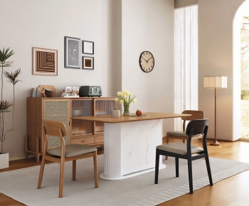 Modern Dining Table And Chairs-ID:654330972