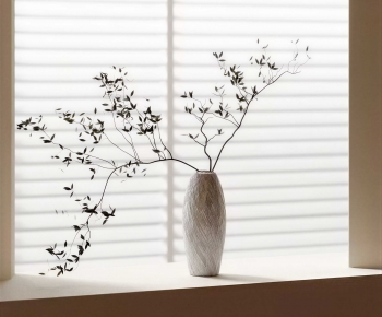 Wabi-sabi Style Aquatic Green Plant-ID:148655892