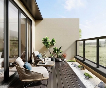 Modern Leisure Balcony-ID:581188924