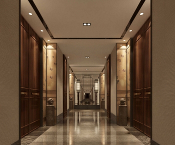 New Chinese Style Corridor-ID:832462076