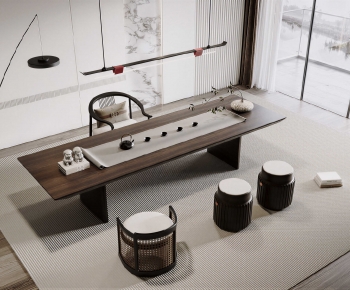 New Chinese Style Tea Tables And Chairs-ID:119038119