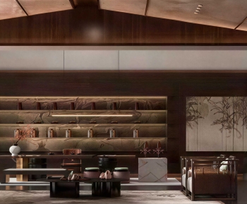 New Chinese Style Tea House-ID:805999047