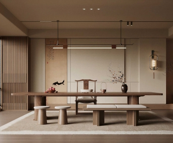 New Chinese Style Tea House-ID:661290882