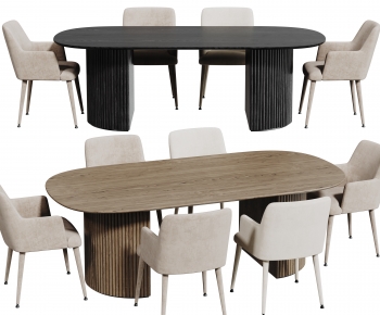 Modern Dining Table And Chairs-ID:281862021