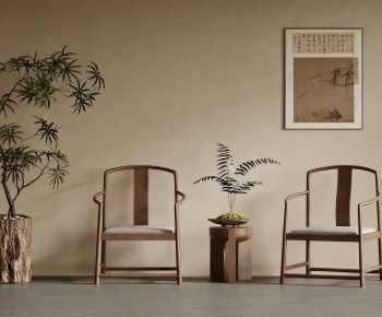 New Chinese Style Lounge Chair-ID:868155003