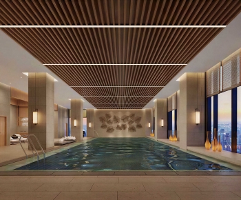 Modern Swimming Pool-ID:118610974