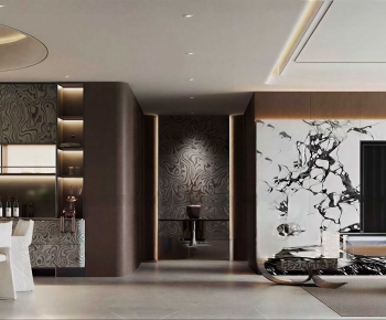 Modern A Living Room-ID:679536107