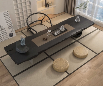 New Chinese Style Tea Tables And Chairs-ID:420267111