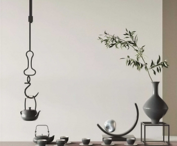 New Chinese Style Tea Set-ID:101881087