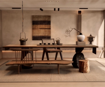 New Chinese Style Tea House-ID:666134127