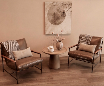 Wabi-sabi Style Lounge Chair-ID:193820086