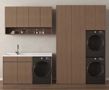 Modern Laundry Cabinet-ID:159997949