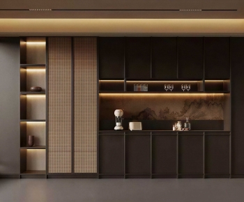 New Chinese Style Sideboard-ID:935904031