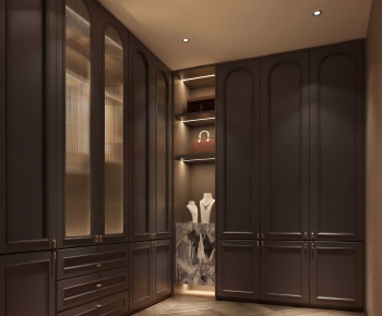 French Style Clothes Storage Area-ID:992069966