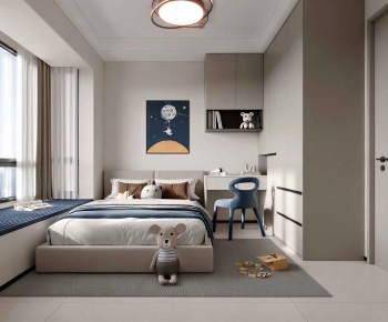 Modern Boy's Room And Son's Room-ID:228337055