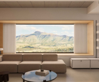 Modern A Living Room-ID:254998928