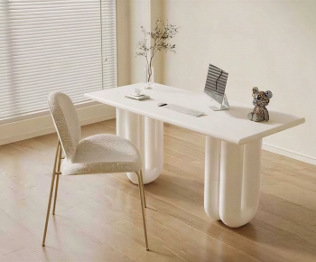 Modern Computer Desk And Chair-ID:248761261
