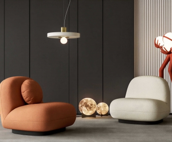 Modern Single Sofa-ID:616712097