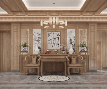 Chinese Style Hallway-ID:532143128