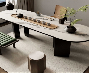 New Chinese Style Tea Tables And Chairs-ID:281646976