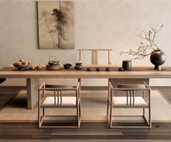 New Chinese Style Tea Tables And Chairs-ID:140065914