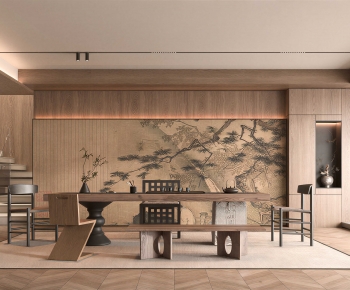 New Chinese Style Tea House-ID:613583091