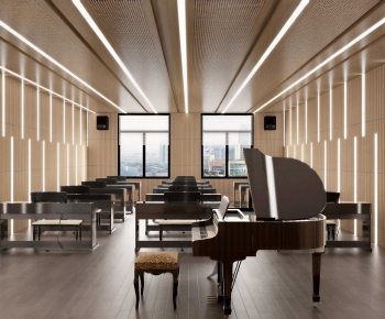 Modern Music Room-ID:135533094