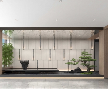 New Chinese Style Plant Landscaping-ID:834739921