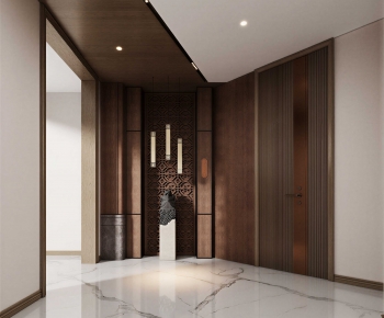 New Chinese Style Hallway-ID:367116931