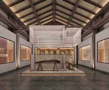 New Chinese Style Exhibition Hall-ID:147867926