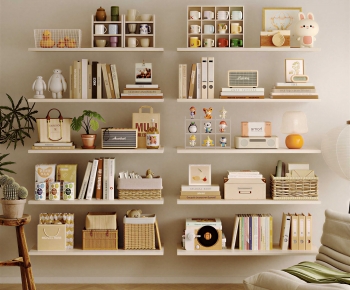 Modern Bookshelf-ID:444638015
