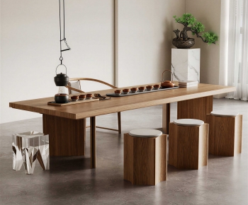 New Chinese Style Tea Tables And Chairs-ID:160244946