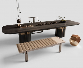 New Chinese Style Tea Tables And Chairs-ID:334208012