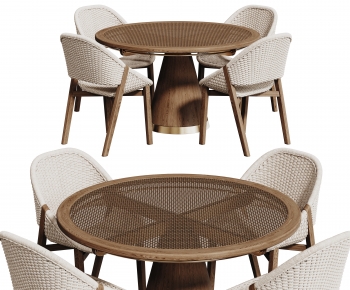 Modern Dining Table And Chairs-ID:880373002