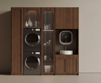 Modern Laundry Cabinet-ID:914176944