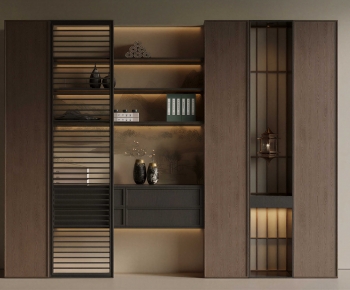 New Chinese Style Bookcase-ID:847651002