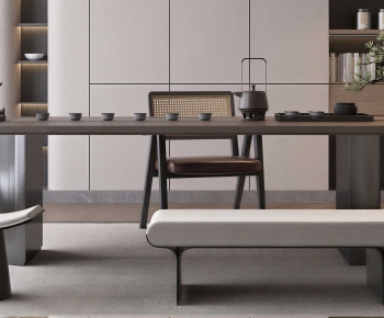 New Chinese Style Tea Tables And Chairs-ID:245397095