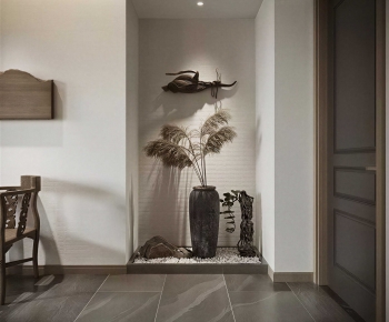 New Chinese Style Hallway-ID:866416934