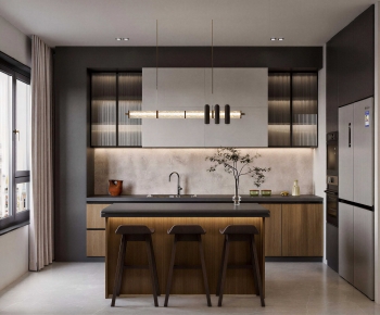 Modern Open Kitchen-ID:777051939