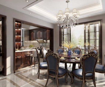 European Style Dining Room-ID:228319886