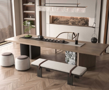 New Chinese Style Tea Tables And Chairs-ID:224325903