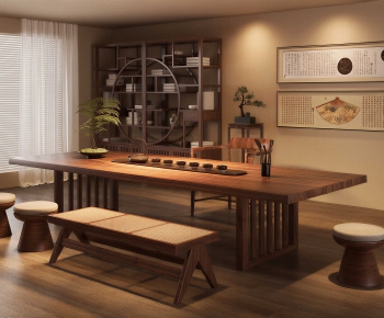 New Chinese Style Tea House-ID:516376029